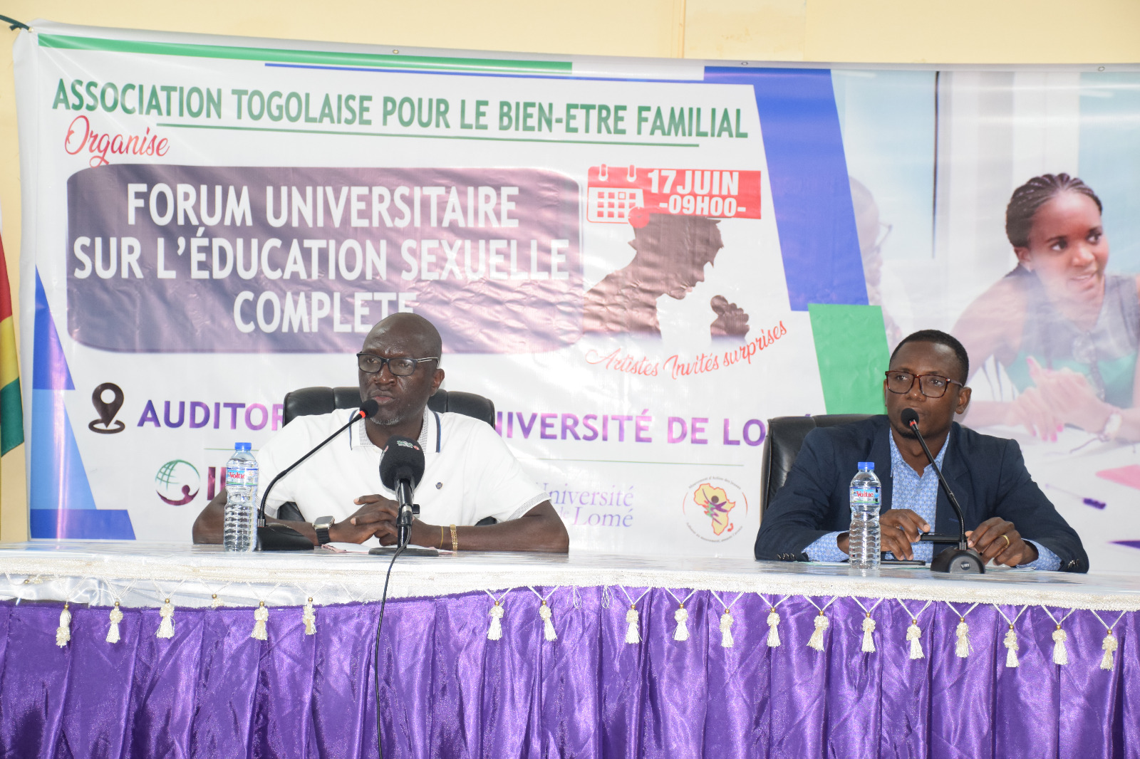 The ATBEF closer to the students of the University of Lomé ...